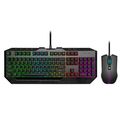 COMBO COOLER MASTER 2 EN 1 DEVASTATOR 3 RGB TECLADO + MOUSE