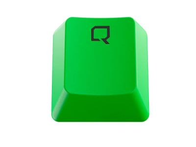 KEYCAPS VSG STARDUST VERDE QUARKTASTICO