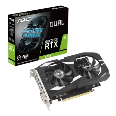 TARJETA DE VIDEO ASUS DUAL RTX 3050 6GB GDDR6