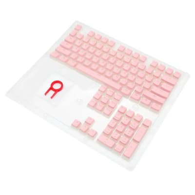 KEYCAPS REDRAGON SCARAB A130P-SP ESPAÑOL ROSADO1