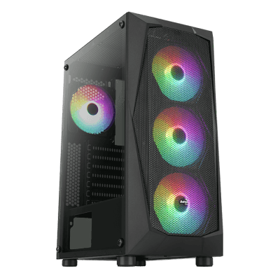 CASE AEROCOOL FALCON-G-BK-V2 NEGRO1