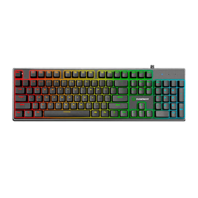 TECLADO MECANICO GAMEMAX KG901 RGB (SW-AZUL) NEGRO
