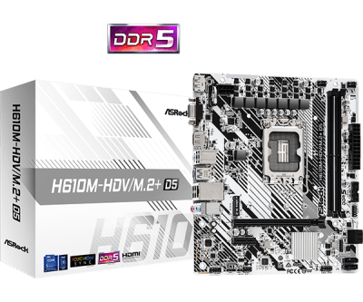 PLACA ASROCK H610M-HDV M.2 MATX LGA1700 DDR5