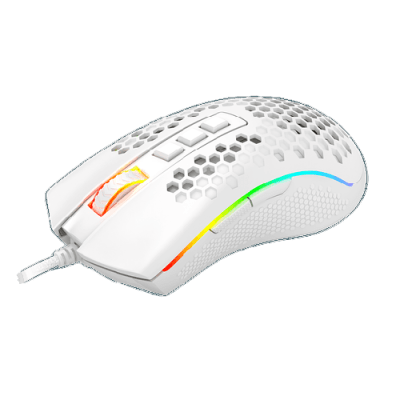 MOUSE REDRAGON STORM ELITE M988W-RGB 32000DPI BLANCO