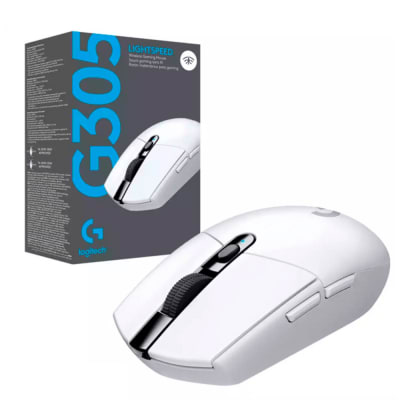 MOUSE LOGITECH G305 LIGHTSPEED INALAMBRICO USB BLANCO1