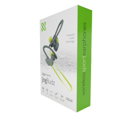 AURICULARES KLIP XTREME JOGBUDZ KHS-632 BLUETOOTH VERDE LIMON
