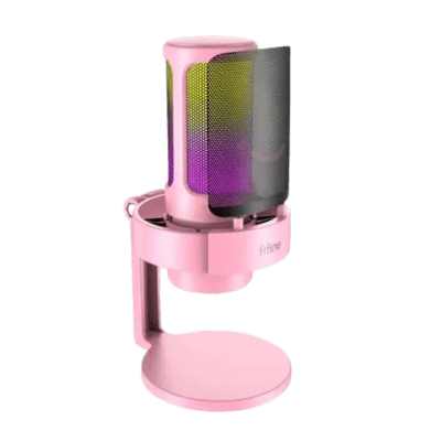 MICROFONO FIFINE A8 ROSADO1