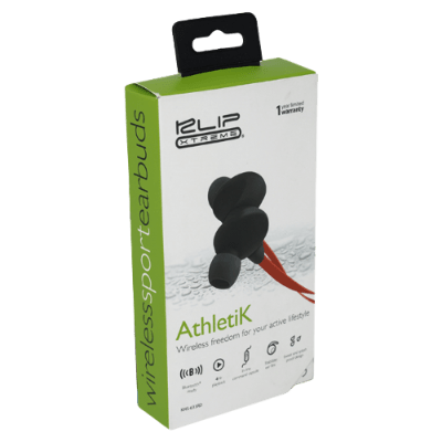 AURICULARES KLIP XTREME ATHLETIK KHS-633RD BLUETOOTH ROJO