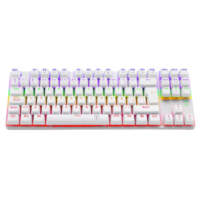 TECLADO MECANICO T-DAGGER BORA RAINBOW ESPAÑOL (SW-ROJO) BLANCO1