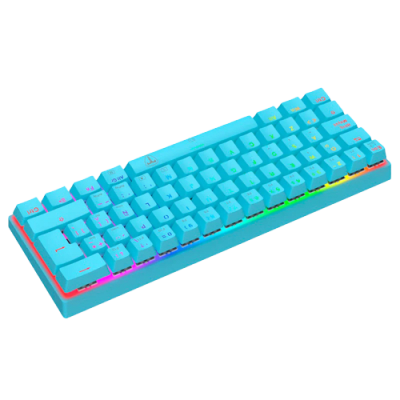 TECLADO MECANICO T-DAGGER ARENA RGB ESPAÑOL (SW-ROJO) AZUL1