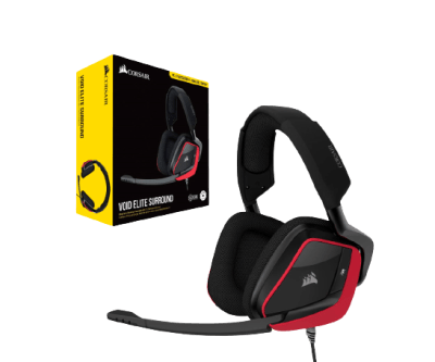 AURICULARES CORSAIR VOID ELITE SURROUND 7.1 CHERRY1