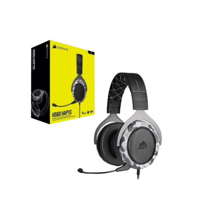AURICULARES CORSAIR HS60 HAPTIC BASS USB
