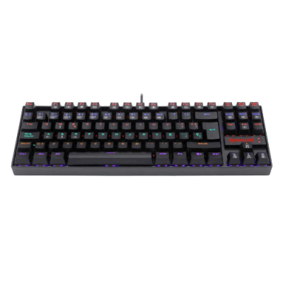 TECLADO MECANICO REDRAGON KUMARA RAINBOW K552-KR-ESP (SW-ROJO) NEGRO