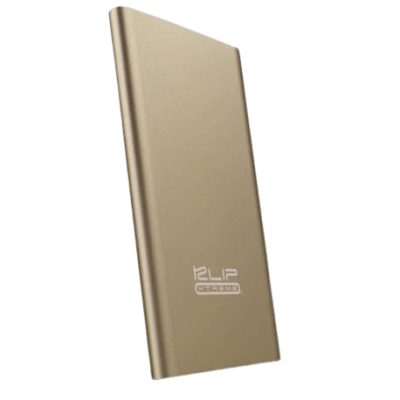 CARGADOR PORTATIL KLIP XTREME KBH-140GD 3700 mAH ORO1