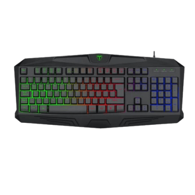 TECLADO DE MEMBRANA T-DAGGER TANKER RAINBOW ESPAÑOL NEGRO1