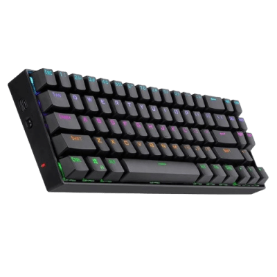 TECLADO MECANICO REDRAGON DEIMOS INALAMBRICO (SW-ROJO) NEGRO1