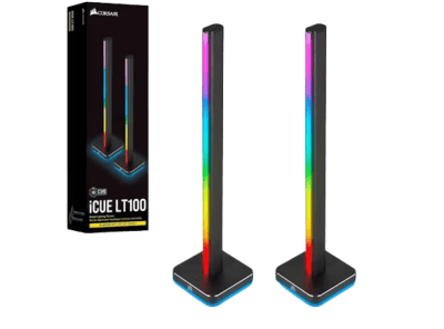 KIT DE INICIO DE TORRES CORSAIR ICUE LT100 RGB1