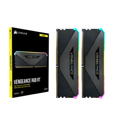 MEMORIA RAM CORSAIR VENGEANCE RT 16GB(2x8) RGB 4000MHZ DDR4