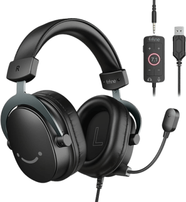 AURICULARES FIFINE H9 7.1 NEGRO1