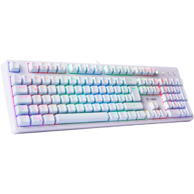 TECLADO MECANICO VSG ALNILAM RGB (SW-AZUL) BLANCO