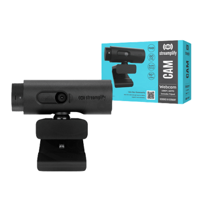 CAMARA WEB STREAMPLIFY CAM-FHD-2M60-BK 1080P 60FPS