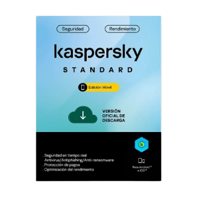 ANTIVIRUS KARPESKY STANDARD 1 DISPOSITIVO 1 AÑO