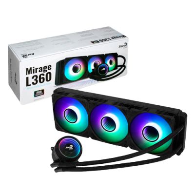 REFRIGERACION LIQUIDA AEROCOOL MIRAGE L360 PWM NEGRO1