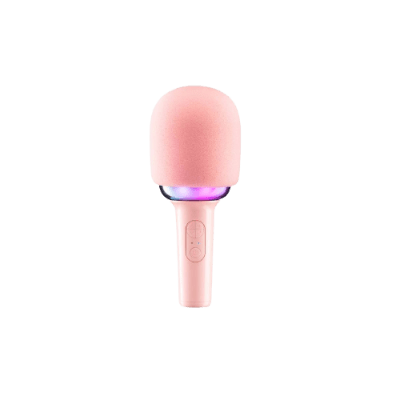 MICROFONO FIFINE E2 INALAMBRICO ROSADO1