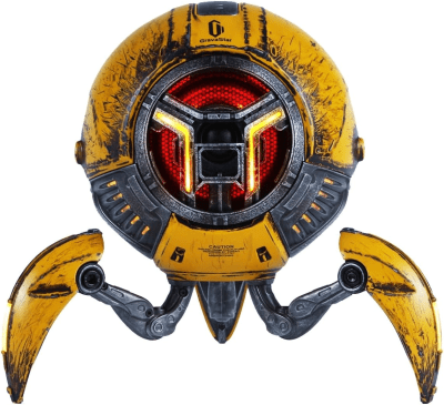PARLANTE GRAVASTAR MARS PRO BLUETOOTH RGB BATTLE WORN YELLOW1