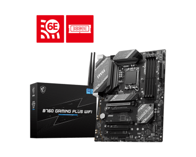 PLACA MADRE MSI B760 GAMING PLUS WIFI ATX LGA1700 DDR51