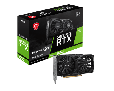 TARJETA DE VIDEO MSI RTX 3050 6GB VENTUS X2 OC GDDR6