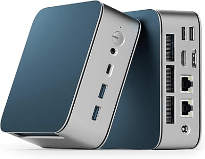 MINI PC GETORLI GT103 RYZEN 5 7430U 16GB DDR4 1TB M.2 HDMI 4K USB RJ45 WF BT