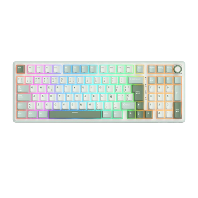 TECLADO MECANICO ROYAL KLUDGE RK-R98PRO ALAMBRICO RGB SP (SW-CREAMY)