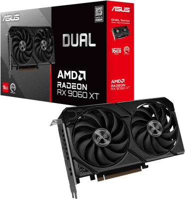 TARJETA DE VIDEO ASUS DUAL RX 9060XT 16GB GDDR6