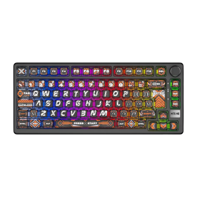TECLADO MAGNETICO ROYAL KLUDGE RK-M75 HE ALAMBRICO RGB 75% SP (SW-MINT)