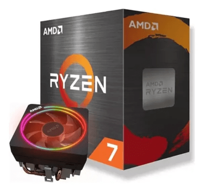 PROCESADOR AMD RYZEN 7 5800XT COOLER RGB 3.80/4.8GHZ AM41