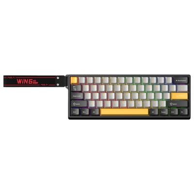TECLADO MAGNETICO AULA WIN60HE MAX ALAMBRICO 8KHZ US (SW-WING CHUN MG)