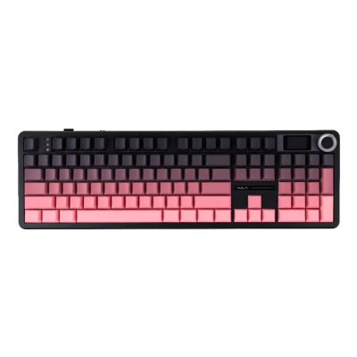 TECLADO MECANICO AULA F108 PRO DONGLE 2.4 BT US (SW-GRAY WOOD V3)1