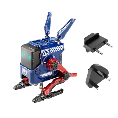 CARGADOR PORTATIL GRAVASTAR ALPHA65 65W USB C ROBOT FAST GAN CHARGER1