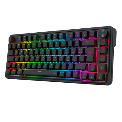 TECLADO MECANICO REDRAGON UCAL PRO K673 RGB DONGLE 2.4 BT SP (SW-ROJO)
