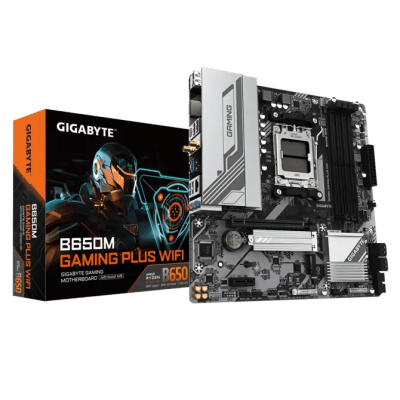 PLACA MADRE GIGABYTE B650M GAMING PLUS WIFI MATX AM5 DDR51