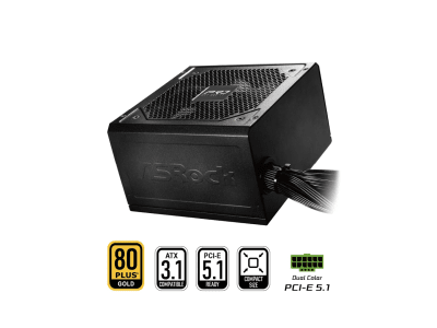 FUENTE DE PODER ASROCK PRO-750W 5.1 80 PLUS GOLD1