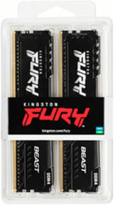 MEMORIA RAM KINGSTON FURY BEAST 32GB(2x16GB) 3200MHZ DDR4
