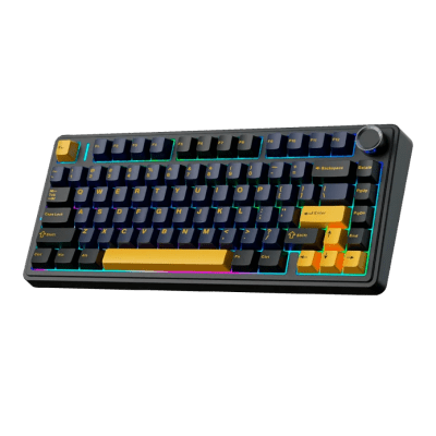 TECLADO MECANICO AULA F75 RAINBOW ALAMBRICO US (SW-PINK)