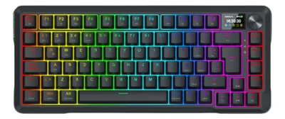 TECLADO MECANICO REDRAGON UCAL LCD PRO K724 DONGLE 2.4 BT SP 75% (SW-MINT MANBO)1