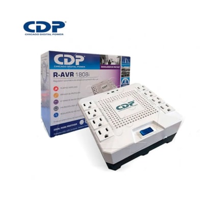 ESTABILIZADOR CDP R-AVR1808I 1800VA/1000W 8 SALIDAS1