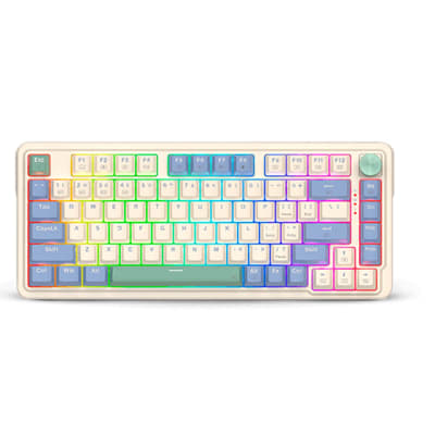 TECLADO MECANICO REDRAGON UCALPRO-RGB INALAMBRICO USB (SW-ROJO) PASTEL1