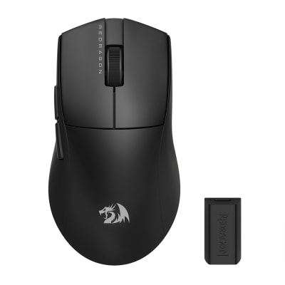 MOUSE REDRAGON K1NG PRO M916 (1K HZ) INALAMBRICO BT USB 26KDPI NEGRO