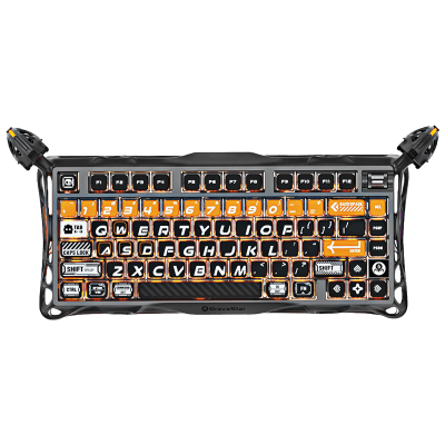TECLADO MECANICO GRAVASTAR MERCURY K1 PRO RGB DONGLE 2.4 BT US