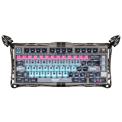 TECLADO MAGNETICO GRAVASTAR MERCURY V75 PRO HE Cableado Ingles (SW-HF MAGNETIC) CYBERPUNK